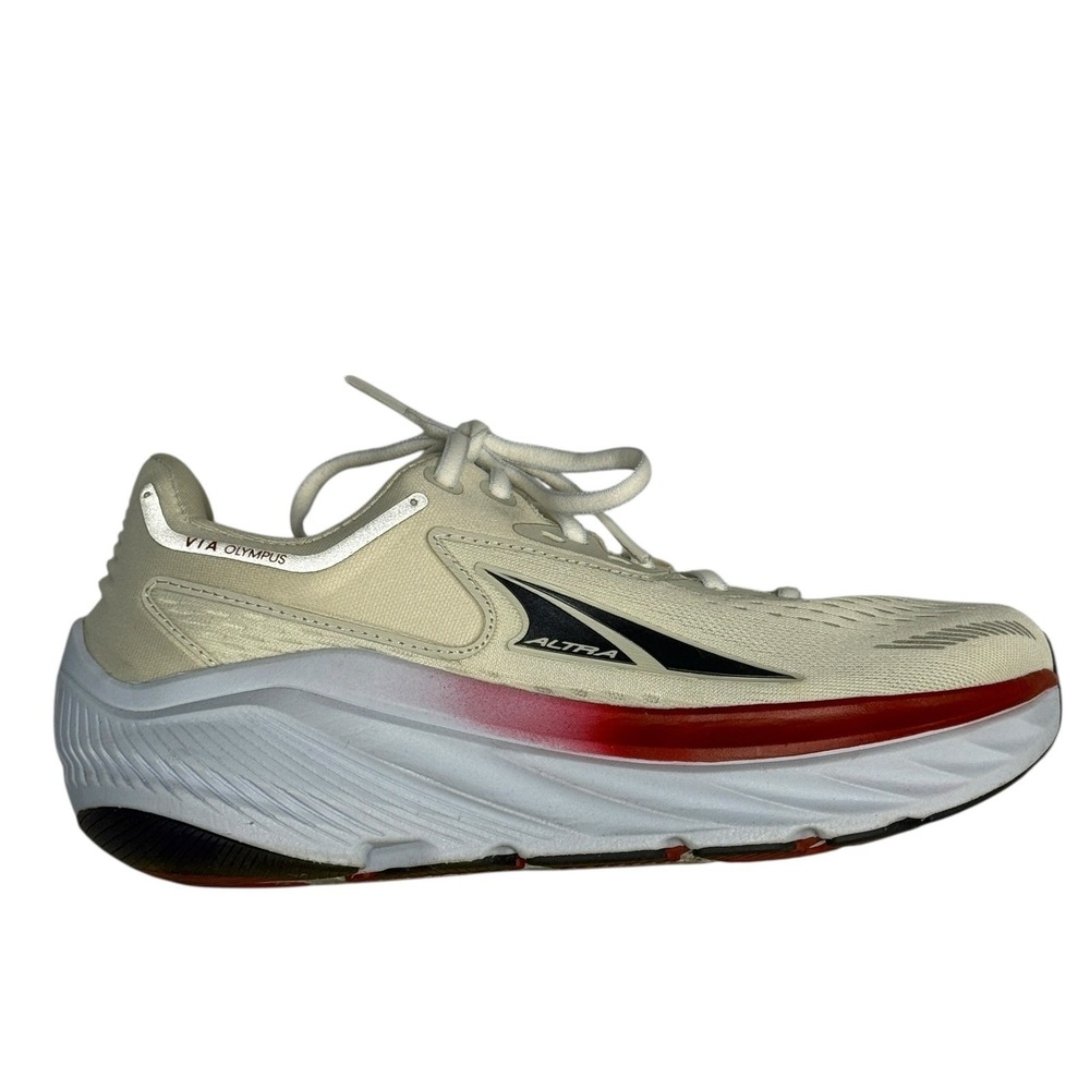 Altra Via Olympus Women's Running Shoes Beige Red Size 8